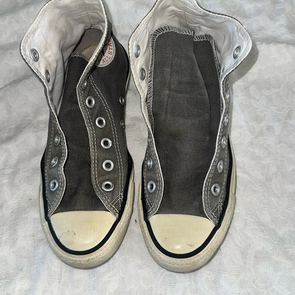 Converse Black and White High-Tops - Picture 1 of 7